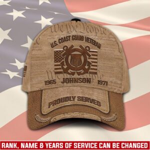 US Coast Guard – Classic Cap Gift for Men Dad Fathers
