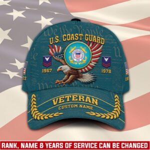 US Coast Guard – Classic Cap Gift for Men Dad Fathers