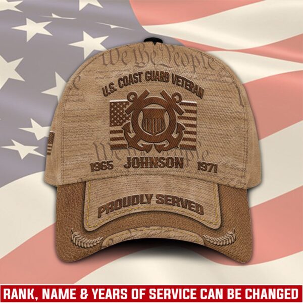 US Coast Guard – Classic Cap Gift for Men Dad Fathers