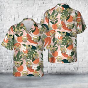 US Coast Guard Command Afloat insignia Hawaiian Shirt DLQM1909PD05 - Gift for Dad Father's Day