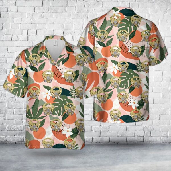 US Coast Guard Command Afloat insignia Hawaiian Shirt – Gift for Dad Father’s Day