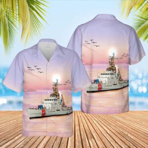 US Coast Guard Cutter Cuttyhunk Hawaiian Shirt - Gift for Dad Father's Day