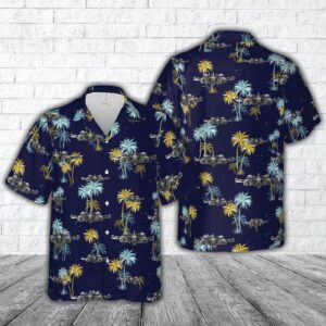 US Coast Guard Cutterman insignia - enlisted Hawaiian Shirt - Gift for Dad Father's Day