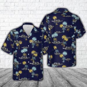 US Coast Guard Cutterman insignia - enlisted Hawaiian Shirt - Gift for Dad Father's Day