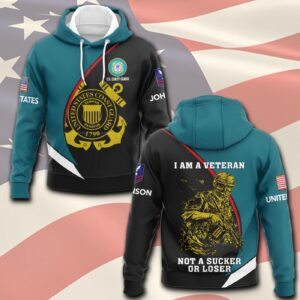 US Coast Guard, Defender of Freedom – Hoodie - Gift for Dad Father's Day