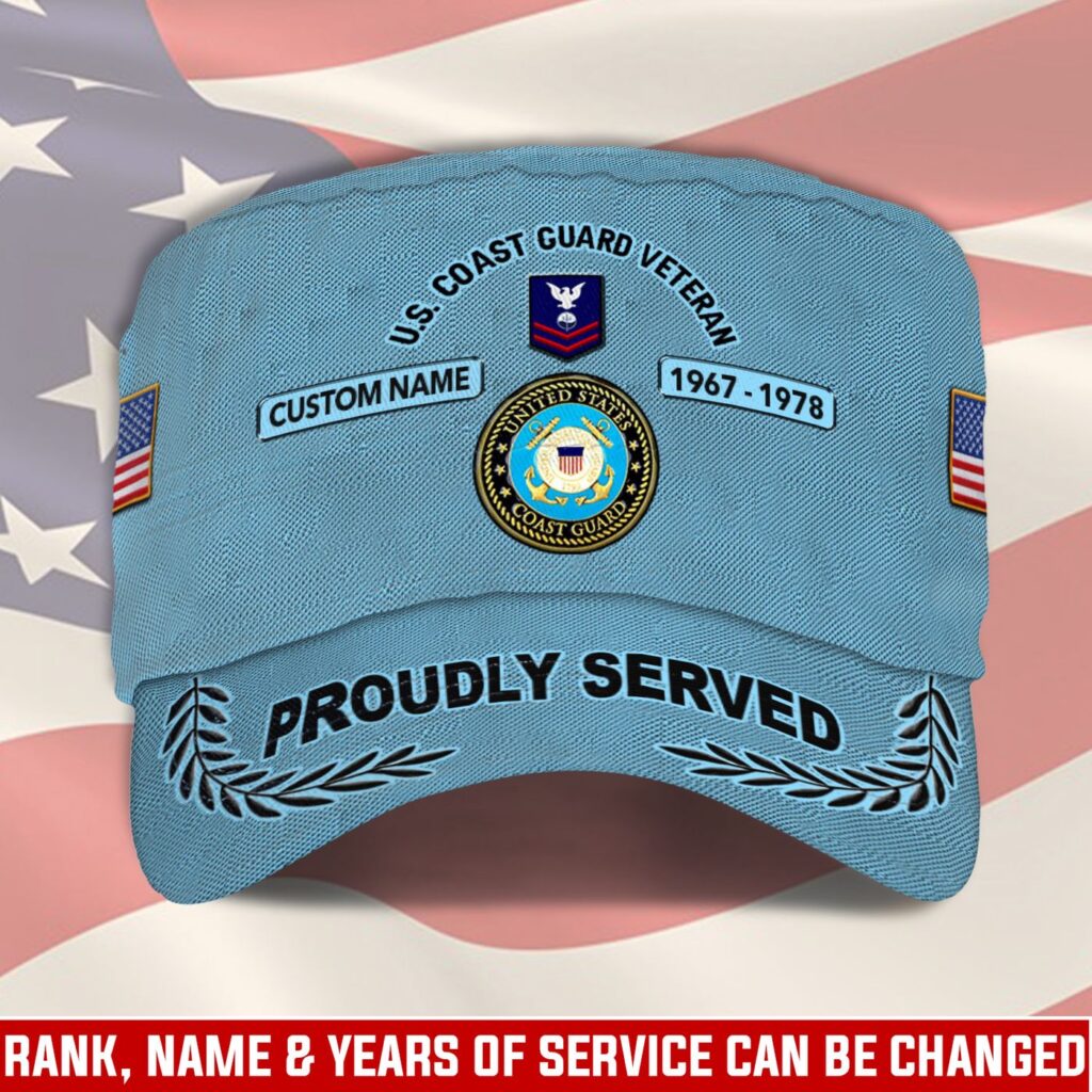 US Coast Guard, Defender of Freedom – Military Cap Gift for Men Dad Fathers US Coast Guard, Defender of Freedom – Military Cap Gift for Men Dad Fathers