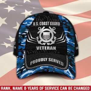 US Coast Guard, Duty, Honor, Country – Classic Cap Gift for Men Dad Fathers