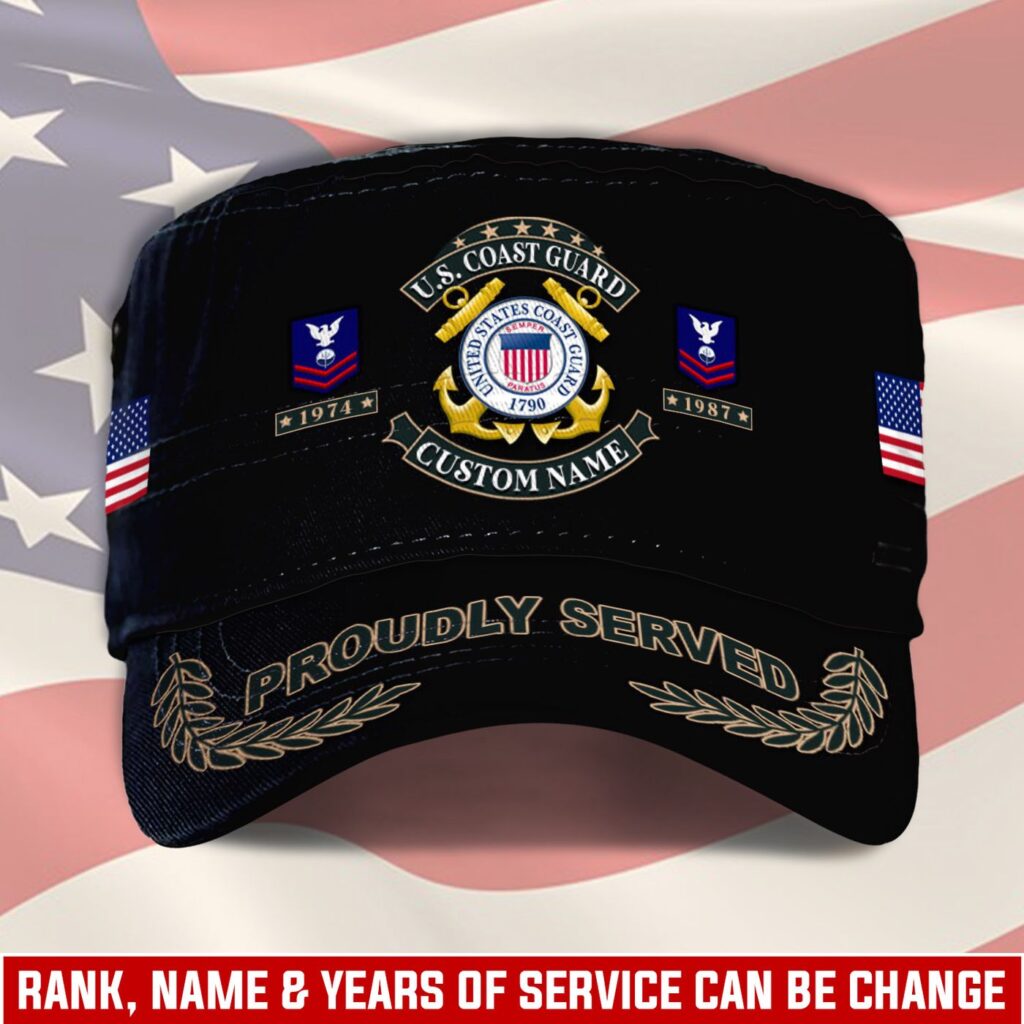 US Coast Guard, Duty, Honor, Country – Military Cap Gift for Men Dad Fathers US Coast Guard, Duty, Honor, Country – Military Cap Gift for Men Dad Fathers