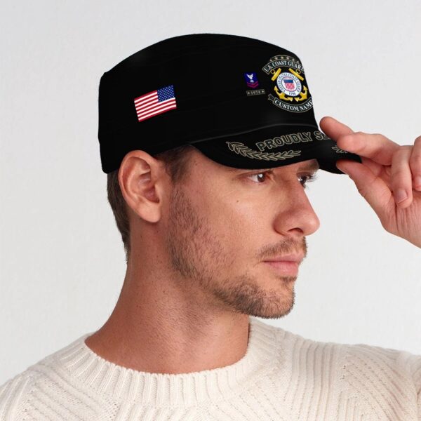 US Coast Guard, Duty, Honor, Country – Military Cap Gift for Men Dad Fathers