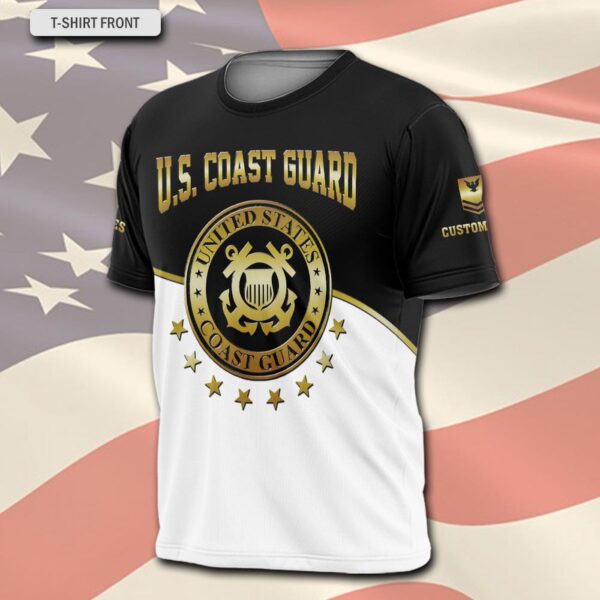 US Coast Guard, Duty, Honor, Country – T-Shirt – Gift for Dad Father’s Day