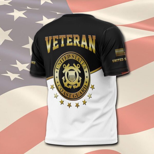 US Coast Guard, Duty, Honor, Country – T-Shirt – Gift for Dad Father’s Day