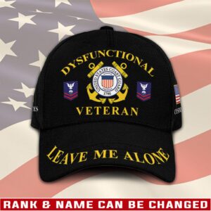 US Coast Guard, E 2 White – Classic Cap Gift for Men Dad Fathers