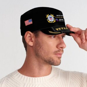 US Coast Guard, E 2 White – Military Cap Gift for Men Dad Fathers 3