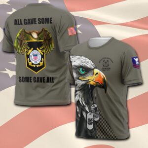 US Coast Guard, E 2 White – T-Shirt - Gift for Dad Father's Day
