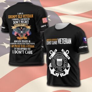 US Coast Guard, E 2 White – T-Shirt - Gift for Dad Father's Day