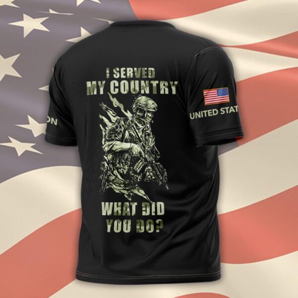 US Coast Guard, E 2 White – T-Shirt – Gift for Dad Father’s Day