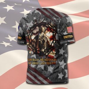 US Coast Guard, E 3 Red – T-Shirt - Gift for Dad Father's Day 3