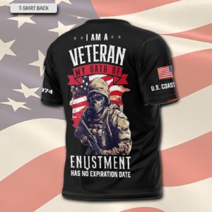 US Coast Guard, E 3 Red – T-Shirt - Gift for Dad Father's Day 3