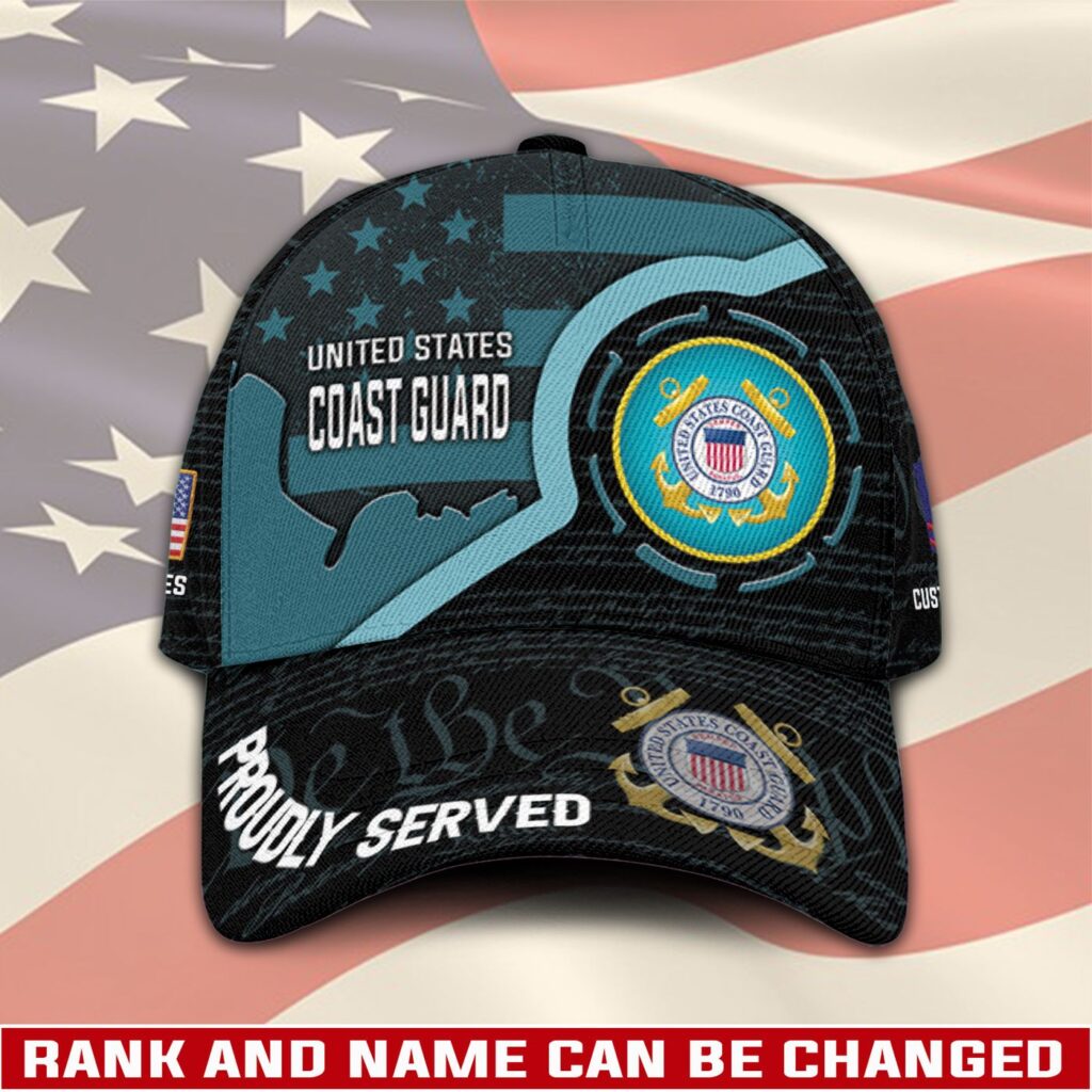 US Coast Guard, E 7 Gold – Classic Cap Gift for Men Dad Fathers US Coast Guard, E 7 Gold – Classic Cap Gift for Men Dad Fathers