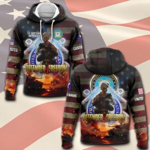 US Coast Guard, E 7 Gold – Hoodie - Gift for Dad Father's Day