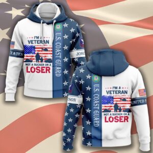 US Coast Guard, E 8 Gold – Hoodie - Gift for Dad Father's Day