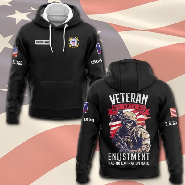 US Coast Guard, E 9 Gold – Hoodie – Gift for Dad Father’s Day
