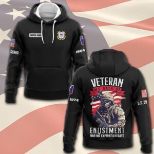 US Coast Guard, E 9 Gold – Hoodie - Gift for Dad Father's Day