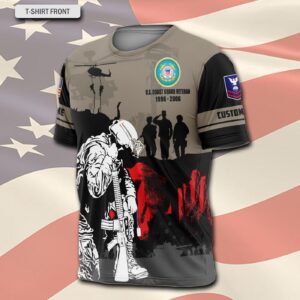 US Coast Guard, E 9 Gold – T-Shirt - Gift for Dad Father's Day 3