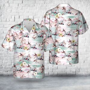 US Coast Guard Fairchild C-123 Provider Hawaiian Shirt DLQM2209PD06 - Gift for Dad Father's Day