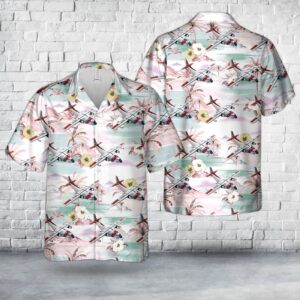 US Coast Guard Fairchild C-123 Provider Hawaiian Shirt - Gift for Dad Father's Day