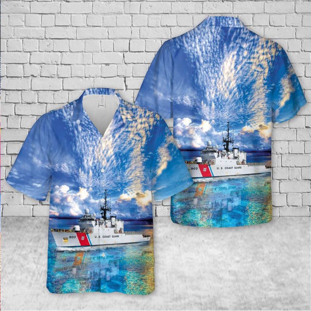 US Coast Guard Famous-class Cutter USCGC Harriet Lane (WMEC-903) Hawaiian Shirt – Gift for Dad Father’s Day US Coast Guard Famous-class Cutter USCGC Harriet Lane (WMEC-903) Hawaiian Shirt – Gift for Dad Father’s Day