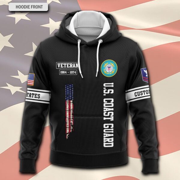 US Coast Guard, Freedom Isn’t Free – Hoodie – Gift for Dad Father’s Day