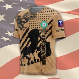 US Coast Guard, Freedom Isn’t Free – T-Shirt - Gift for Dad Father's Day 1