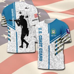 US Coast Guard, Freedom Isn’t Free – T-Shirt - Gift for Dad Father's Day