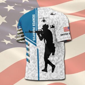 US Coast Guard, Freedom Isn’t Free – T-Shirt - Gift for Dad Father's Day 3