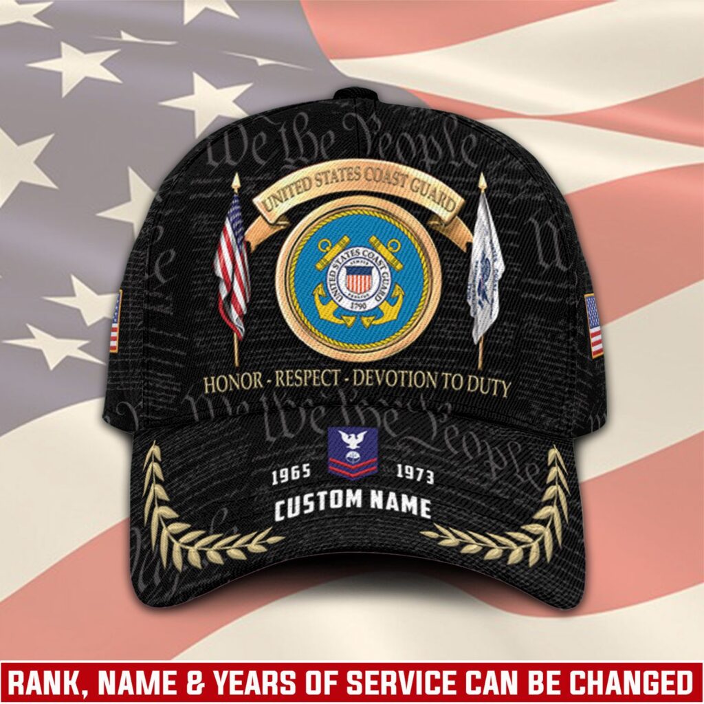 US Coast Guard, Freedom Over Fear – Classic Cap Gift for Men Dad Fathers US Coast Guard, Freedom Over Fear – Classic Cap Gift for Men Dad Fathers