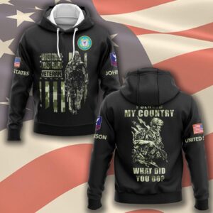 US Coast Guard, Freedom Over Fear – Hoodie - Gift for Dad Father's Day