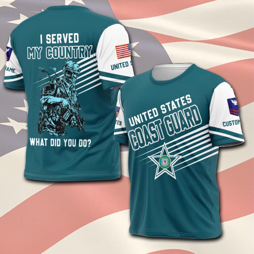 US Coast Guard, Freedom Over Fear – T-Shirt – Gift for Dad Father’s Day US Coast Guard, Freedom Over Fear – T-Shirt – Gift for Dad Father’s Day