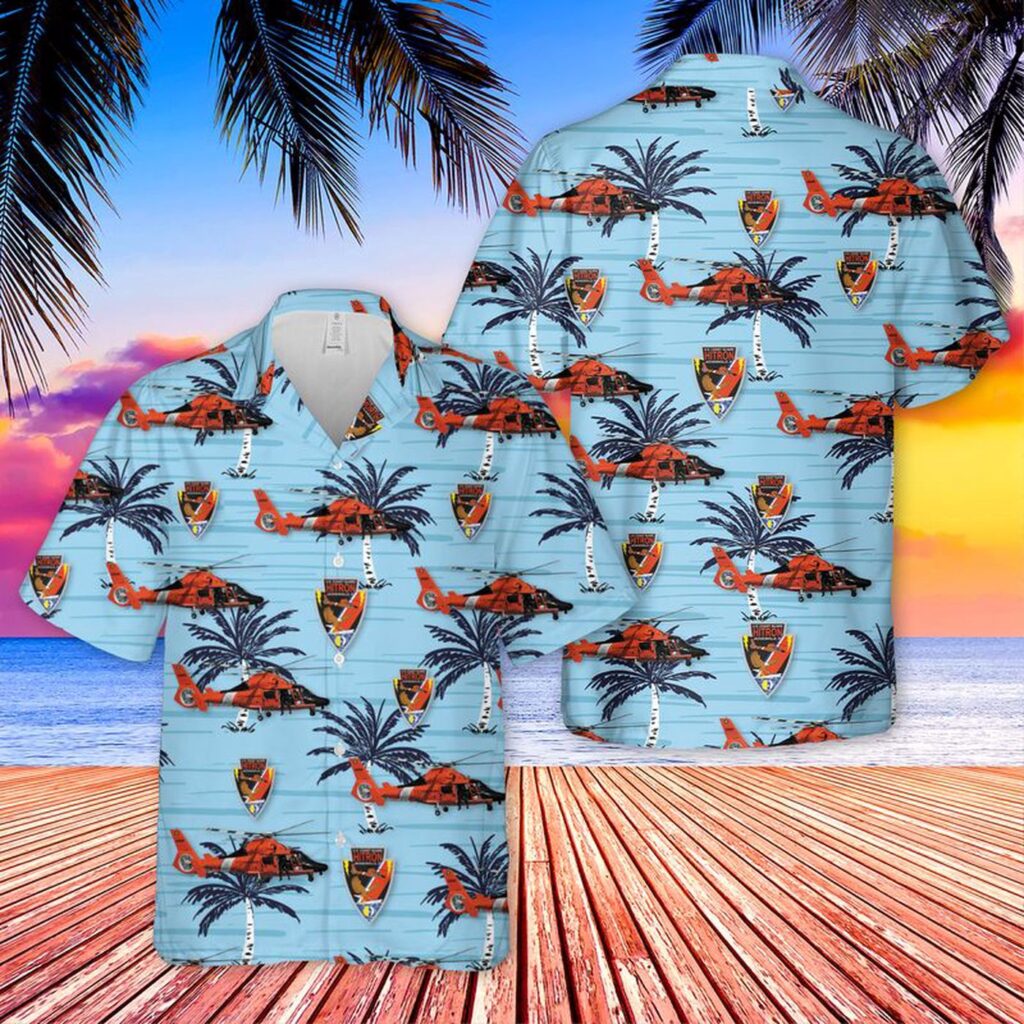 US Coast Guard Helicopter Interdiction Tactical Squadron MH-65D Hawaiian Shirt – Gift for Dad Father’s Day US Coast Guard Helicopter Interdiction Tactical Squadron MH-65D Hawaiian Shirt – Gift for Dad Father’s Day