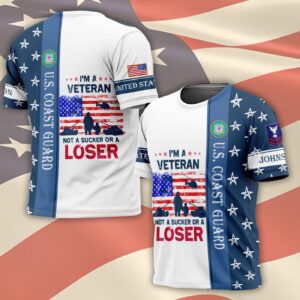 US Coast Guard, Honor, Duty, Service – T-Shirt - Gift for Dad Father's Day