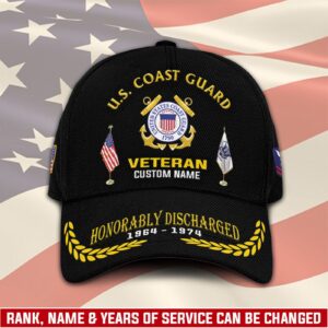 US Coast Guard, Honor The Fallen – Classic Cap Gift for Men Dad Fathers