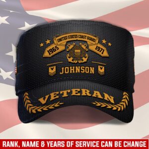 US Coast Guard, Honor The Fallen – Military Cap Gift for Men Dad Fathers