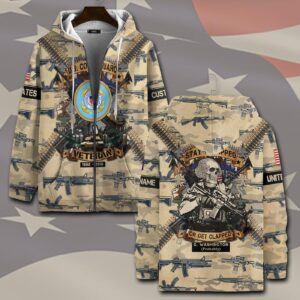 US Coast Guard, Honor The Fallen – Zip Hoodie - Gift for Dad Father's Day
