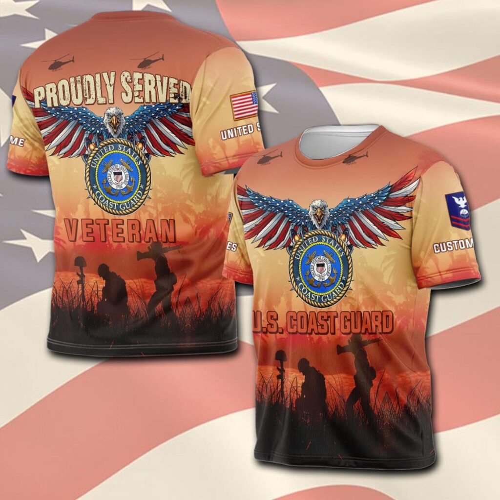 US Coast Guard, Honoring All Who Served – T-Shirt – Gift for Dad Father’s Day US Coast Guard, Honoring All Who Served – T-Shirt – Gift for Dad Father’s Day