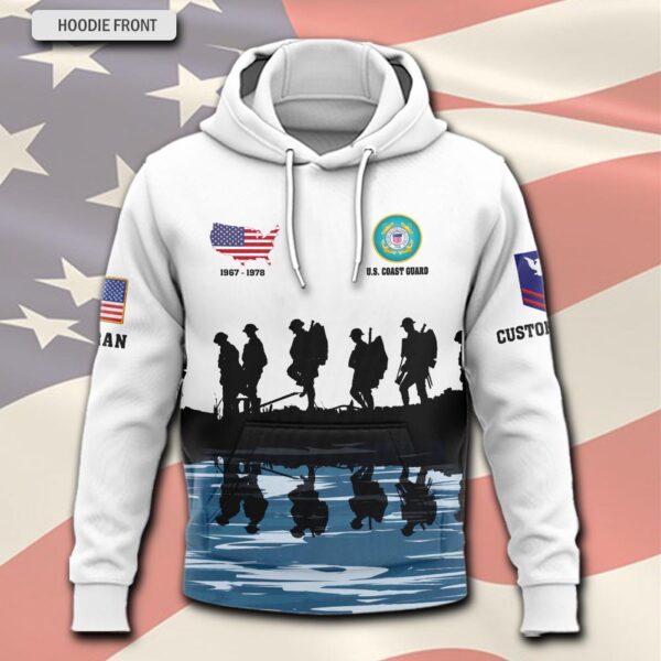 US Coast Guard – Hoodie – Gift for Dad Father’s Day