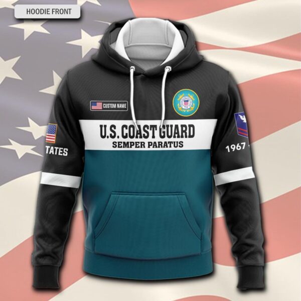 US Coast Guard – Hoodie – Gift for Dad Father’s Day