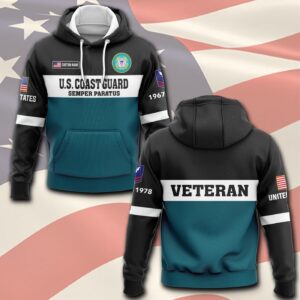 US Coast Guard – Hoodie - Gift for Dad Father's Day