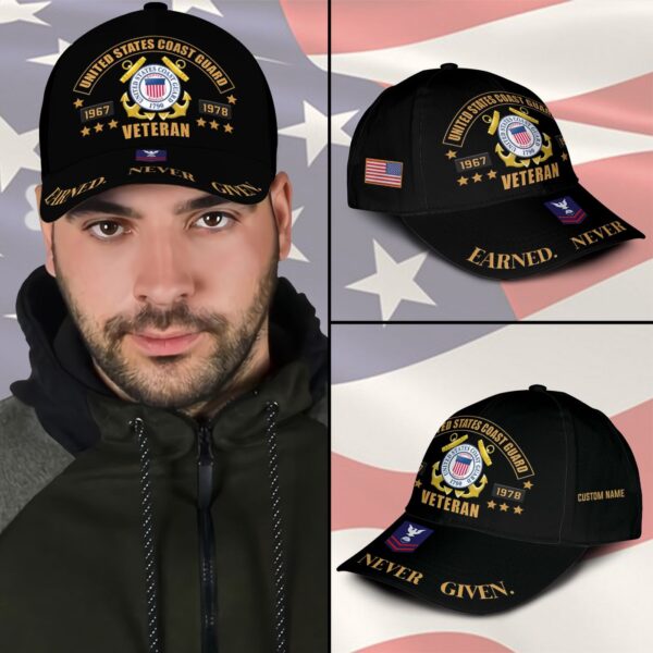 US Coast Guard, I Walked The Walk – Classic Cap Gift for Men Dad Fathers