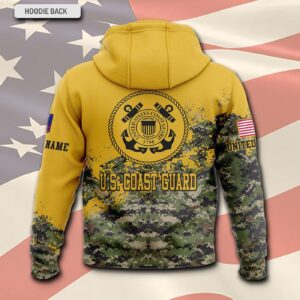 US Coast Guard, I Walked The Walk – Hoodie - Gift for Dad Father's Day 1