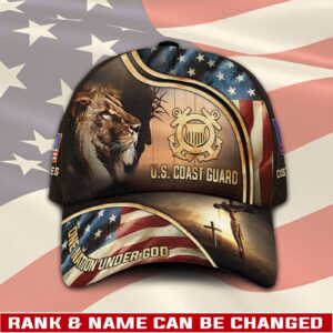 US Coast Guard, Land Of The Free, Because Of The Brave – Classic Cap Gift for Men Dad Fathers